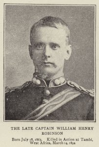 Capitán William Henry Robinson de English Photographer