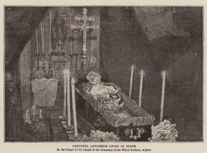 El Cardenal Lavigerie en Estado de English Photographer