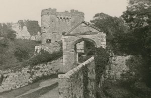 Castillo de Carisbrooke, Isla de Wight de English Photographer