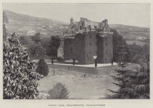 Castillo de Leod, Strathpeffer, Cromartyshire de English Photographer
