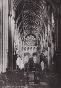 Interior de la Catedral, Oxford
