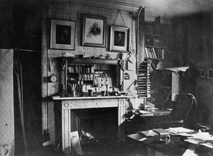 Estudio de Charles Darwin en Down House de English Photographer