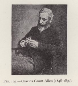 Charles Grant Allen (1848-1899), retrato de English Photographer