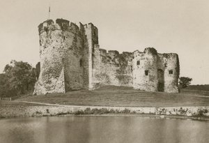 Castillo de Chepstow, desde el Foso de English Photographer