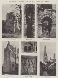La catedral de Chichester y su nueva torre noroeste de English Photographer