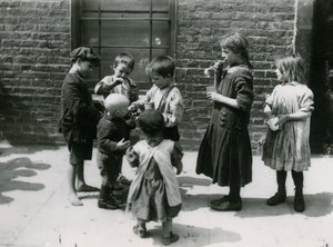 Pobreza infantil, Londres