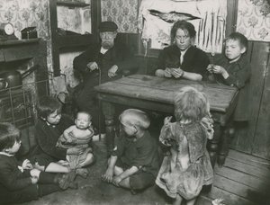 Pobreza infantil, Londres