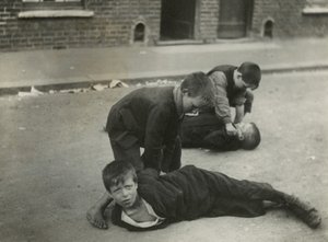 Pobreza infantil, Londres