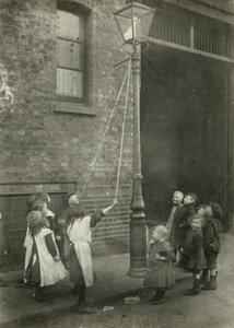 Pobreza infantil, Londres de English Photographer