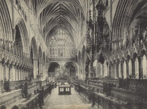 Coro de la Catedral de Exeter, Devon
