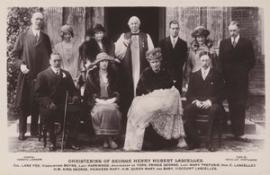 Bautizo de George Henry Hubert Lascelles de English Photographer