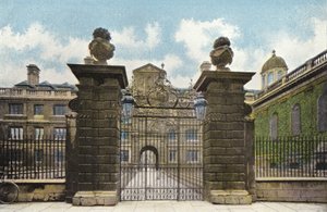 Puerta de Clare College de English Photographer
