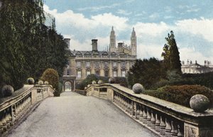 Clare College y Puente de English Photographer