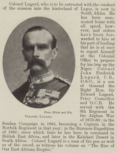 Coronel Lugard de English Photographer