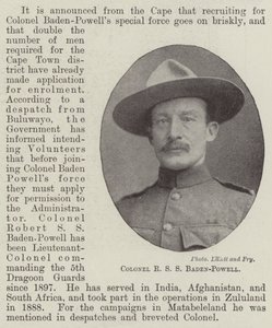 Coronel R S S Baden-Powell de English Photographer