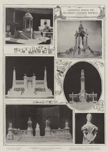 Diseños competitivos para el Memorial de la Emperatriz Isabel de English Photographer