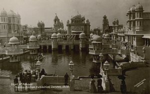 Corte de Honor, Exposición Franco-Británica, Londres, 1908 de English Photographer