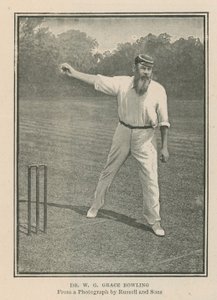 Cricketer Dr W G Grace