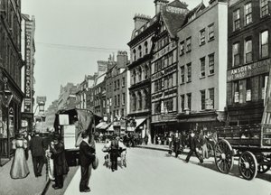 Crosby Hall, Bishopsgate: lado este, Londres, 1890 de English Photographer