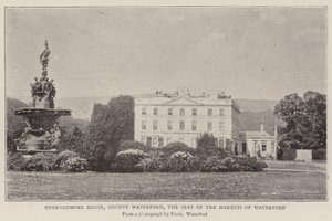 Casa Curraghmore, condado de Waterford, la residencia del Marqués de Waterford