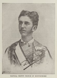 Danilo, Príncipe Heredero de Montenegro de English Photographer