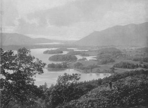 Derwentwater, desde Falcon Crag de English Photographer