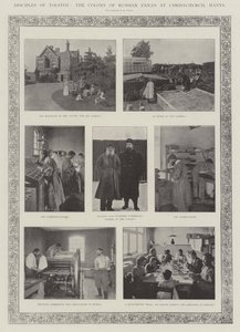 Discípulos de Tolstoy, la colonia de exiliados rusos en Christchurch, Hants