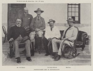 Hombres Distinguidos en Matabililand de English Photographer
