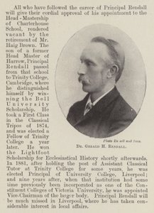 Dr. Gerald H. Rendall de English Photographer
