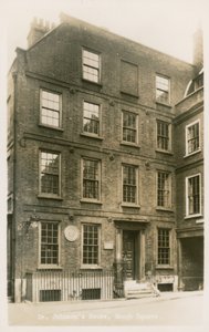 Casa del Dr. Johnson, Gough Square, Londres de English Photographer