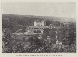 Castillo de Drumlanrig, Dumfries, la Residencia del Duque de Buccleuch