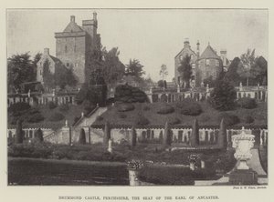Castillo de Drummond, Perthshire, la Residencia del Conde de Ancaster de English Photographer