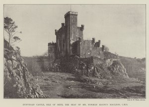 Castillo de Dunvegan, Isla de Skye, la residencia del Sr. Norman Magnus Macleod, CMG