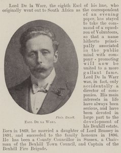 Conde De la Warr de English Photographer