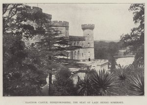 Castillo de Eastnor, Herefordshire, la residencia de Lady Henry Somerset