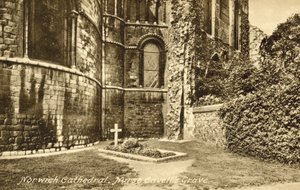 Tumba de Edith Cavell, Catedral de Norwich, Norfolk de English Photographer