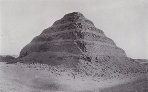 Egipto: La Pirámide Escalonada en Sakkara de English Photographer