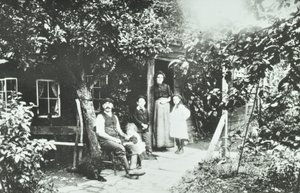 Elder Road: Rose Cottage, 1890 de English Photographer