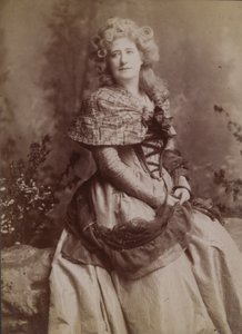 Ellen Terry como Clarisse en Robespierre, Teatro Lyceum de English Photographer