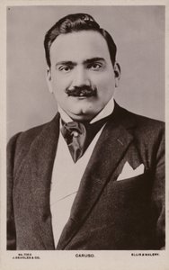 Enrico Caruso, tenor italiano (1873-1921) de English Photographer