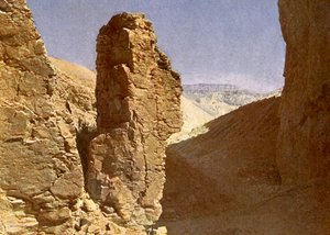 Entrada a la tumba de Seti I