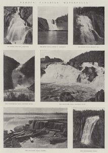 Famosas cascadas canadienses de English Photographer