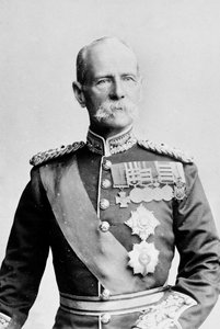 Mariscal de campo Lord Roberts (1832-1914) en uniforme de gala, c.1895 de English Photographer