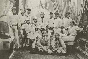 Primer equipo de cricket inglés en ir a América, 7 de septiembre de 1859 de English Photographer
