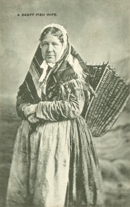Vendedora de pescado en Banff de English Photographer