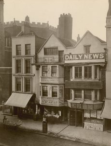 Fleet Street, Londres; lado norte con 184-186 Fleet Street de English Photographer