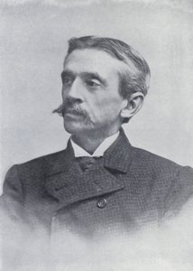 Frank R Stockton (foto en blanco y negro) de English Photographer