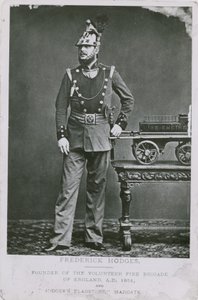 Frederick Hodges, fundador de la Brigada de Bomberos Voluntarios de Inglaterra de English Photographer