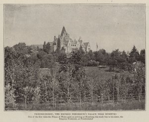 Friedrichshof, el palacio de la emperatriz Frederick cerca de Homburg de English Photographer