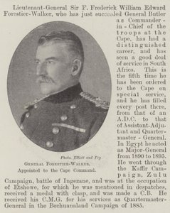 General Forestier-Walker, nombrado al mando del Cabo